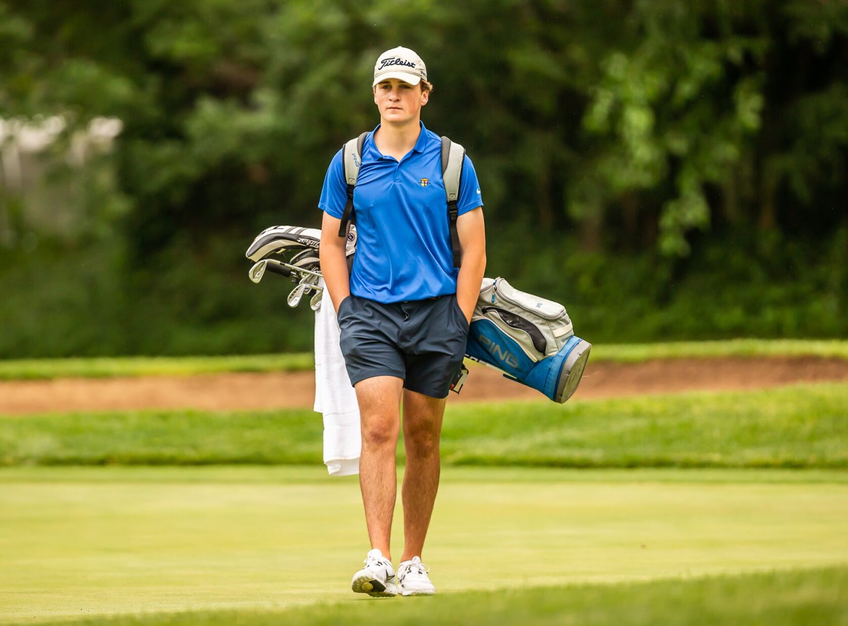 Class 4 boys golf state tournament, first round